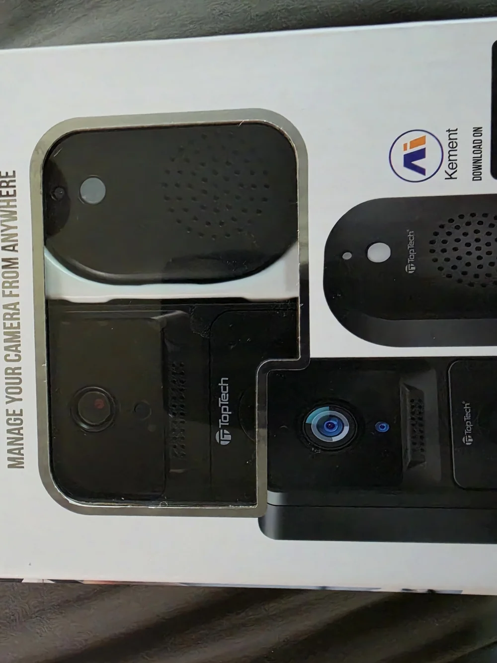 Wireless HD Doorbell Camera - Black